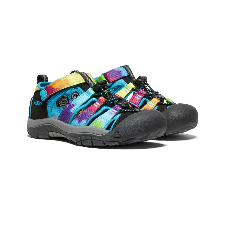 Elastic Band Strap Design Big Kids' Newport H2  |  Rainbow Tie Dye