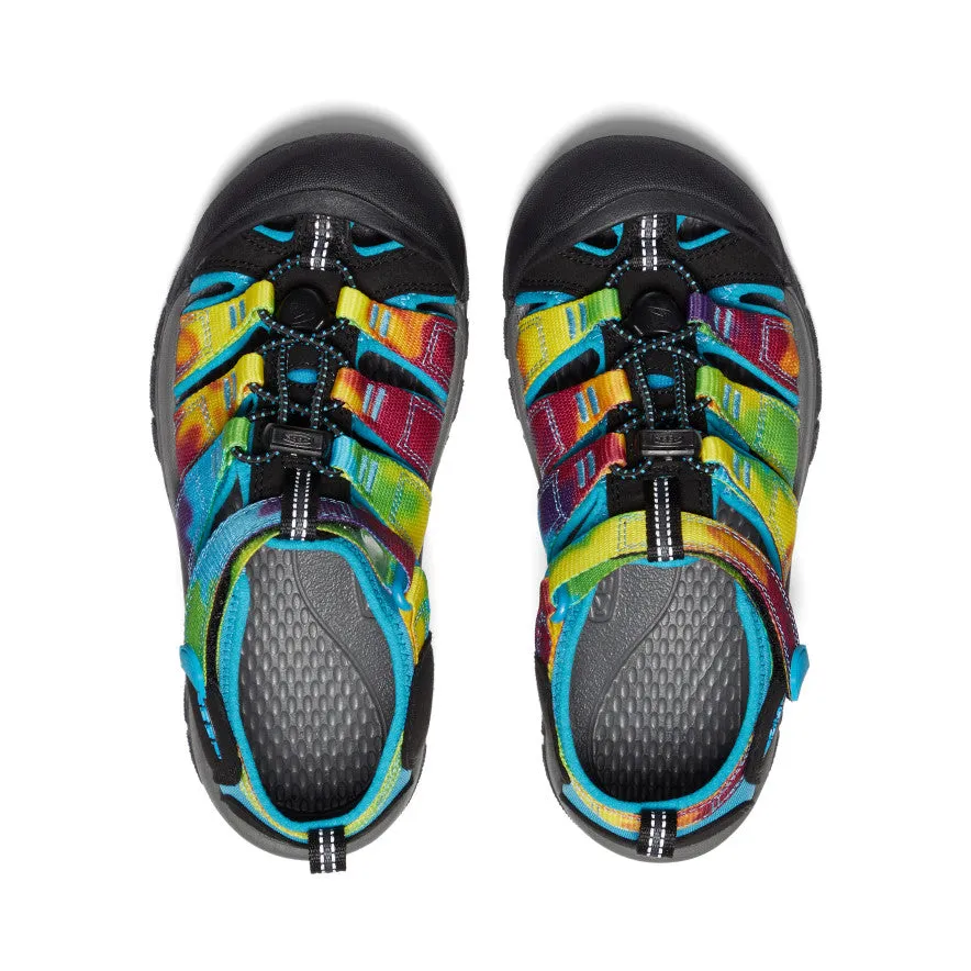 Big Kids' Newport H2  |  Rainbow Tie Dye Stylish Adventure Footwear Classic Pair