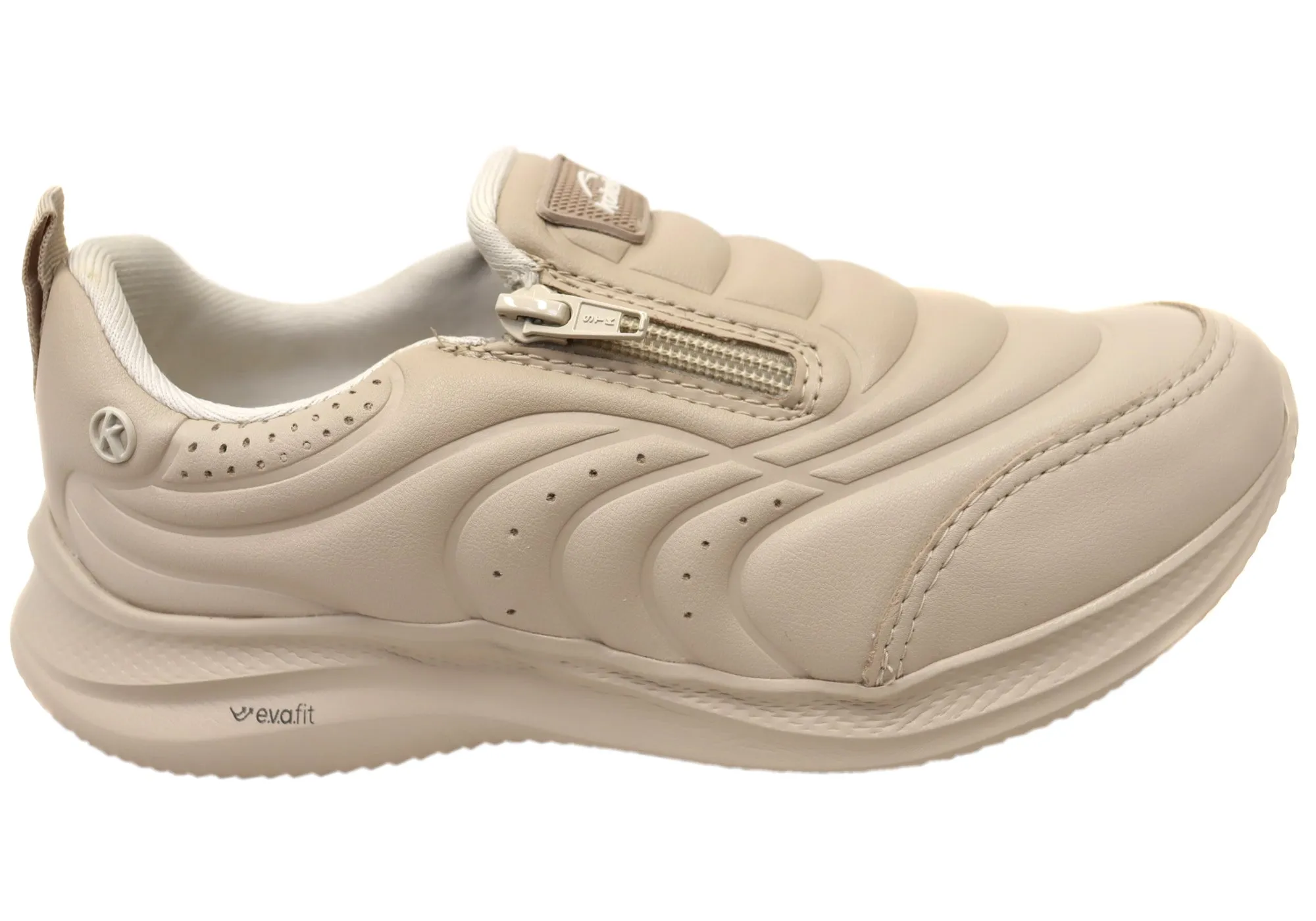 ZipUp Tread Ready Kolosh Arko Womens Comfortable Brazilian Lightweight Casual Shoes