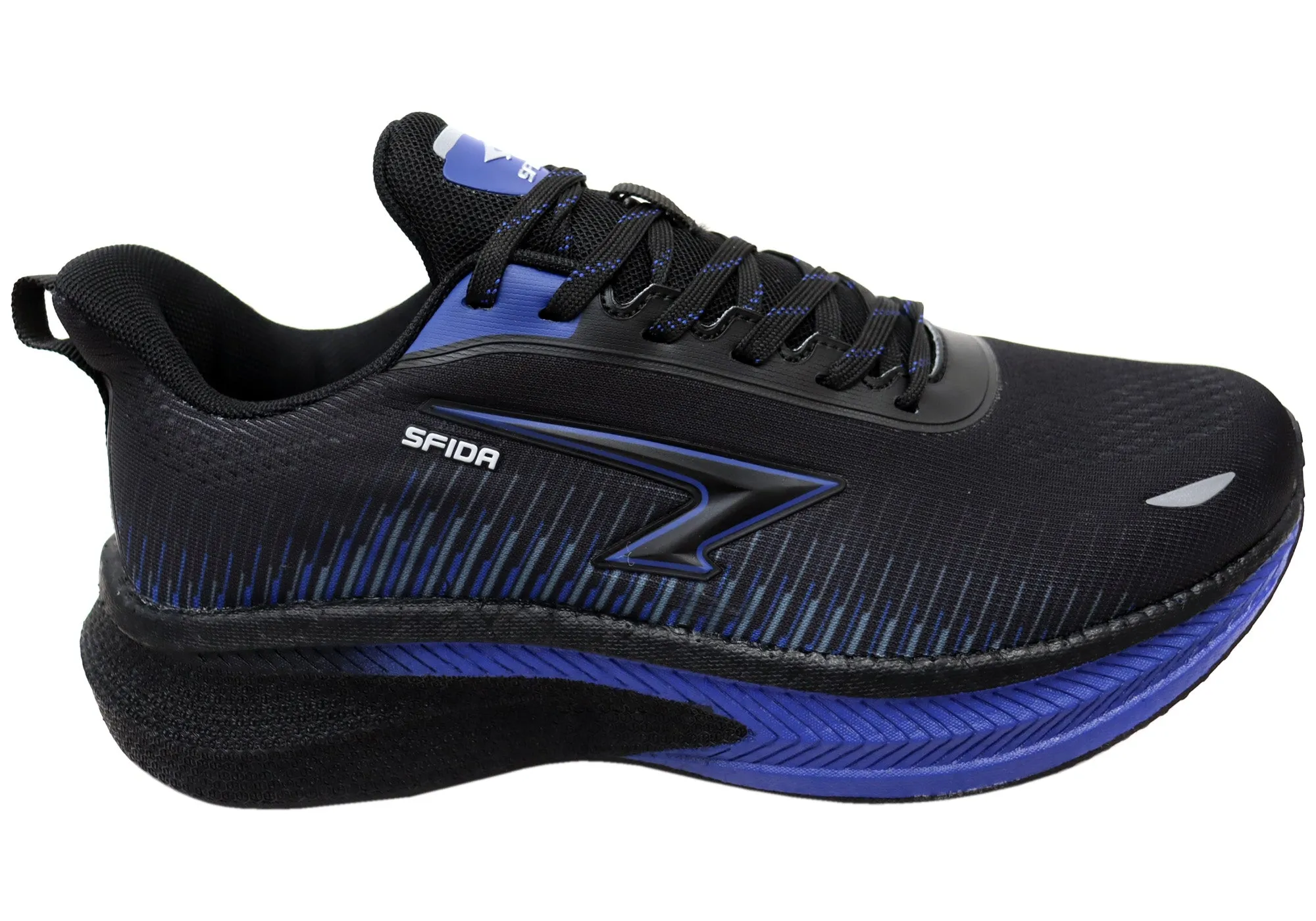 Sfida Zephyr 2.0 Mens Comfortable Lace Up Athletic Shoes Pace Drive Adjustable Tongue