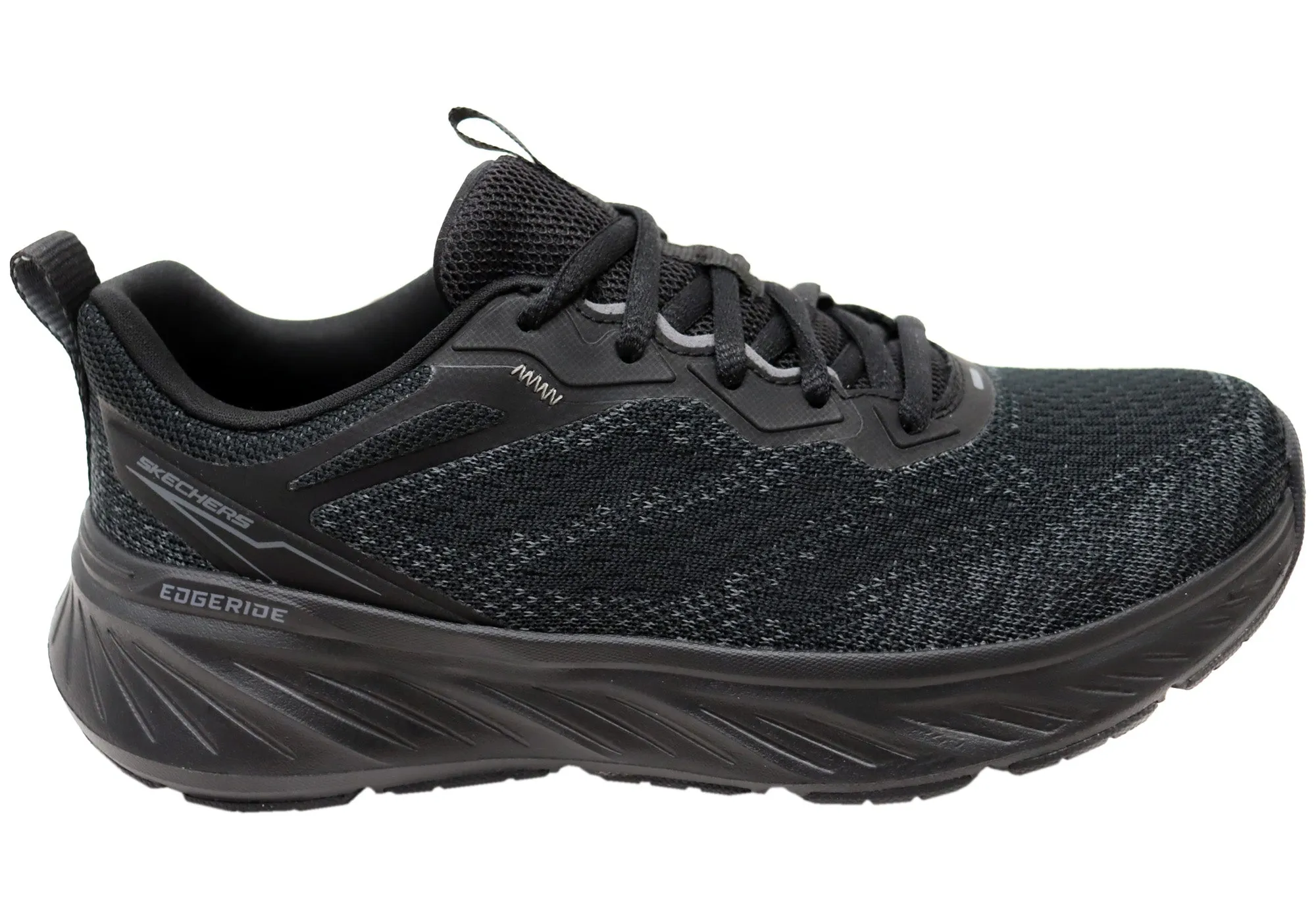 Skechers Womens Relaxed Fit Edgeride Power Flow Comfortable Shoes understated look