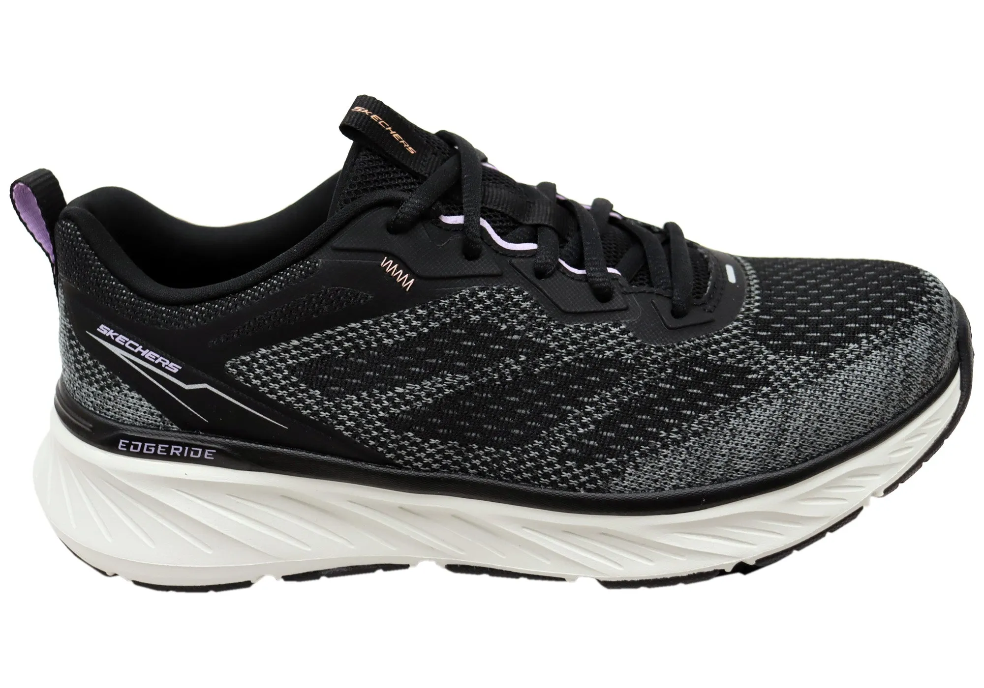 Trail Walk Travel Fit Skechers Womens Relaxed Fit Edgeride Power Flow Comfortable Shoes