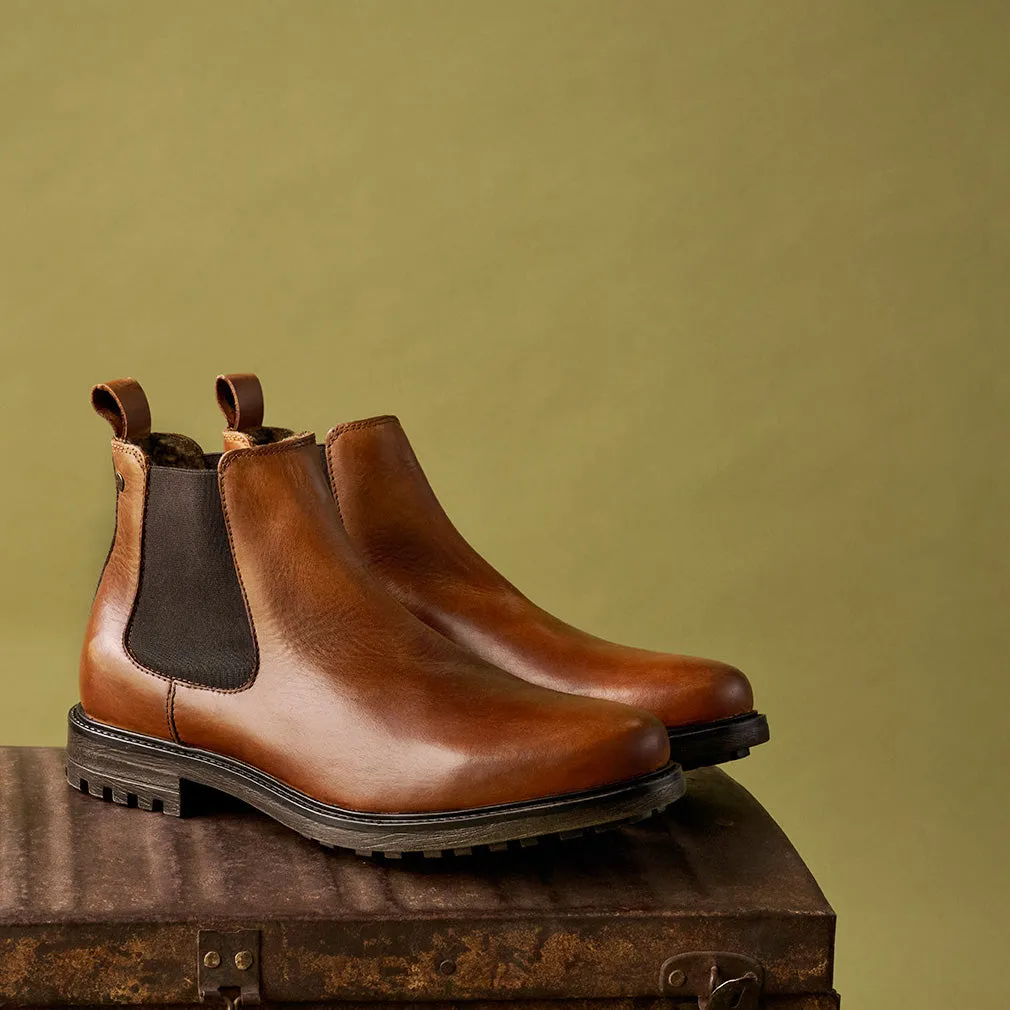 Rodeo Chelsea Boots Cognac LaceUp Anti-Skid