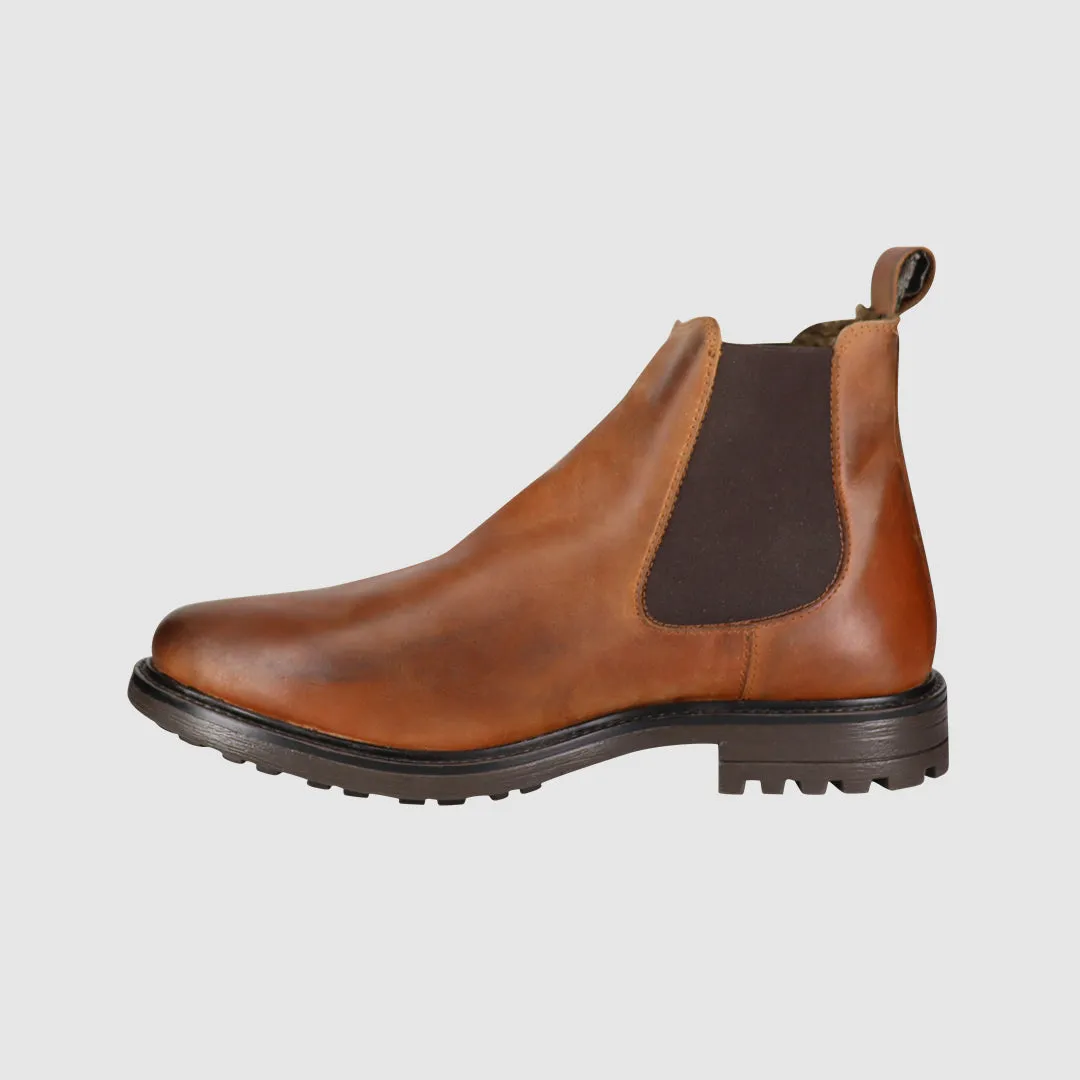 Comfort Lining Snowy Path Reliable Performance Rodeo Chelsea Boots Cognac