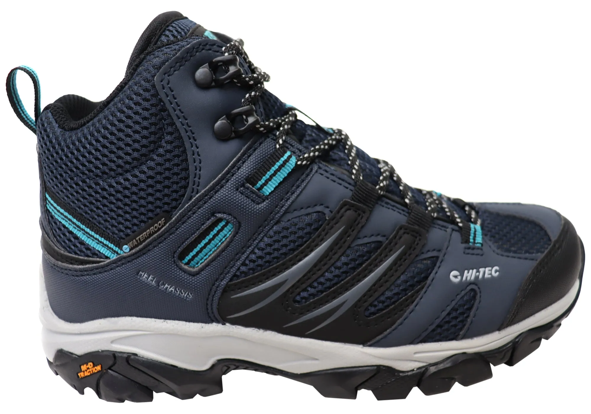 work mode Tourist Hi Tec Womens Tarantula Mid Waterproof Comfortable Hiking Boots