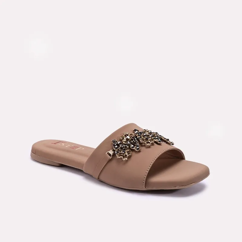 Womens Fawn Casual Flat Slippers 0412948 Flexible Fit City Adventure