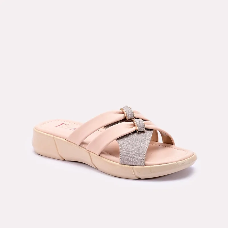 Fawn Comfy Casual Slippers 0413122 Cushioned heel