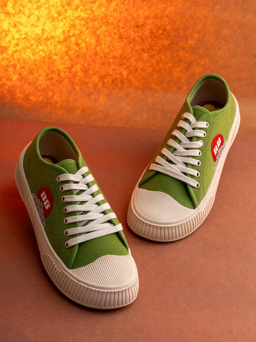 Shock Absorbing Bacca Bucci Kawaii Kicks Lace-up Sneakers