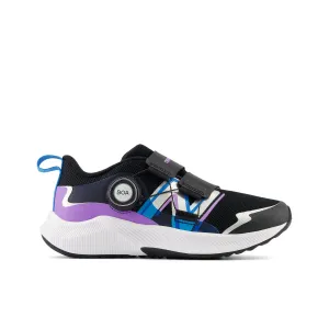 KIDS DYNASOFT REVEAL V4 PRESCHOOL - PW4 BLACK/PURPLE FADE Memory Foam Airport Travel
