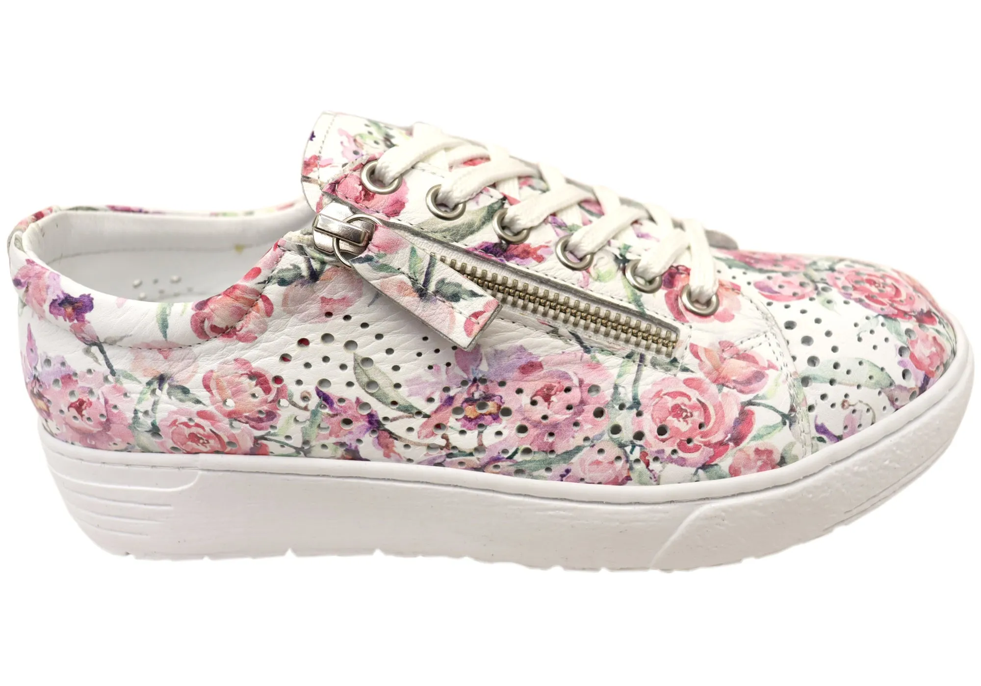 Sporty Style Style Basic Cabello Comfort EG11P Womens Comfortable Leather Shoes Made In Europe