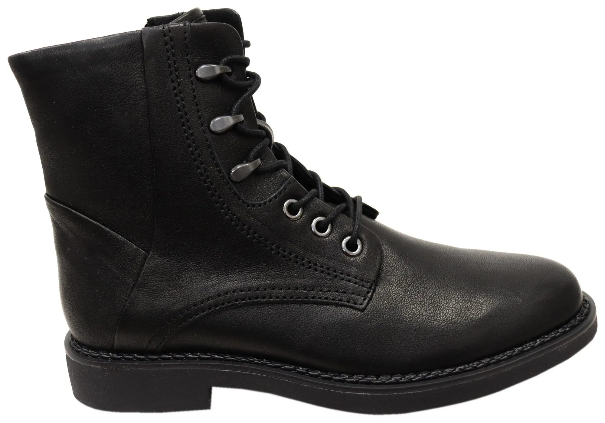 Breathable Support Comfortiva Elsberry Womens Comfortable Leather Ankle Boots