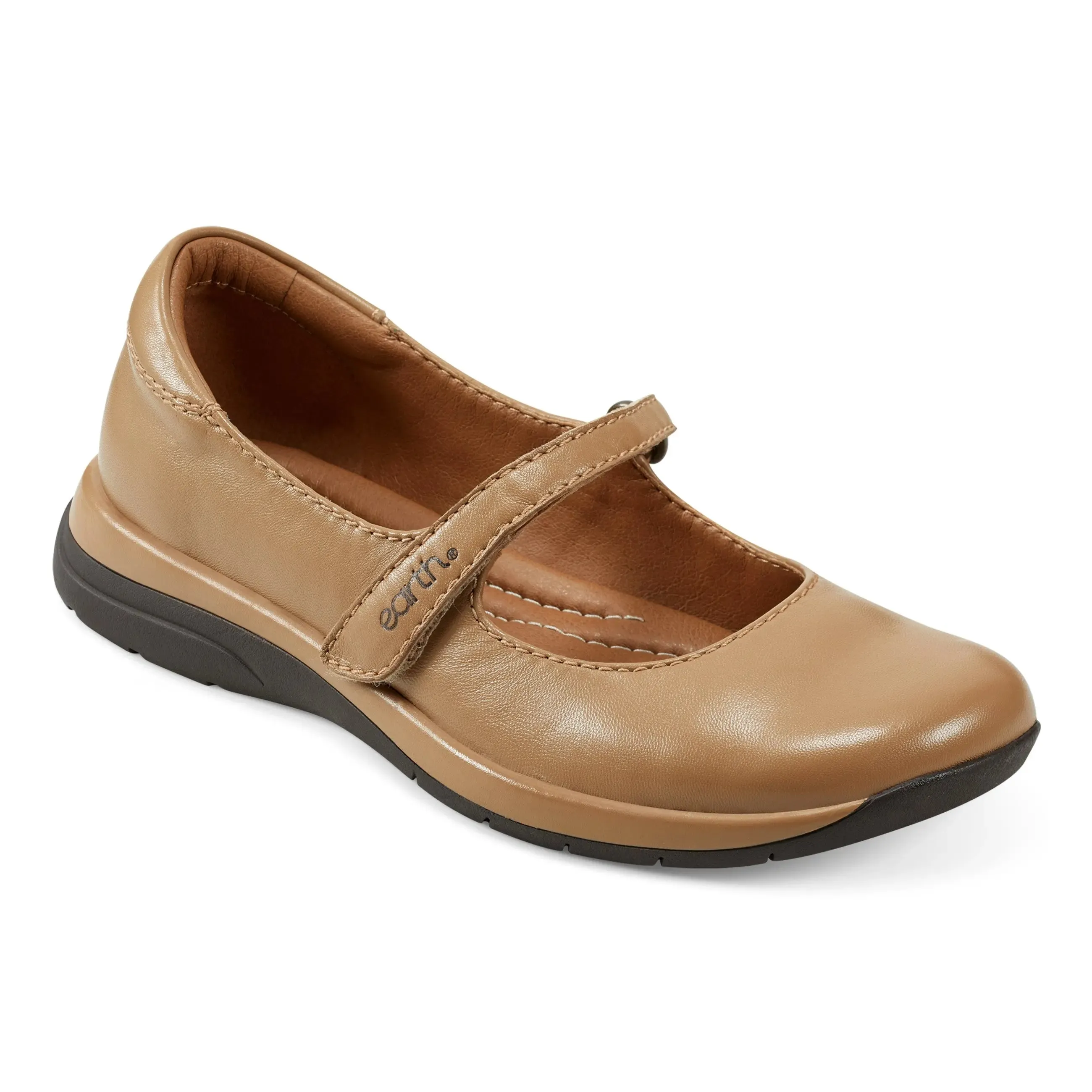 Responsive Cushion Weekend Warriors Tose Lug Sole Square Toe Casual Ballet Flats