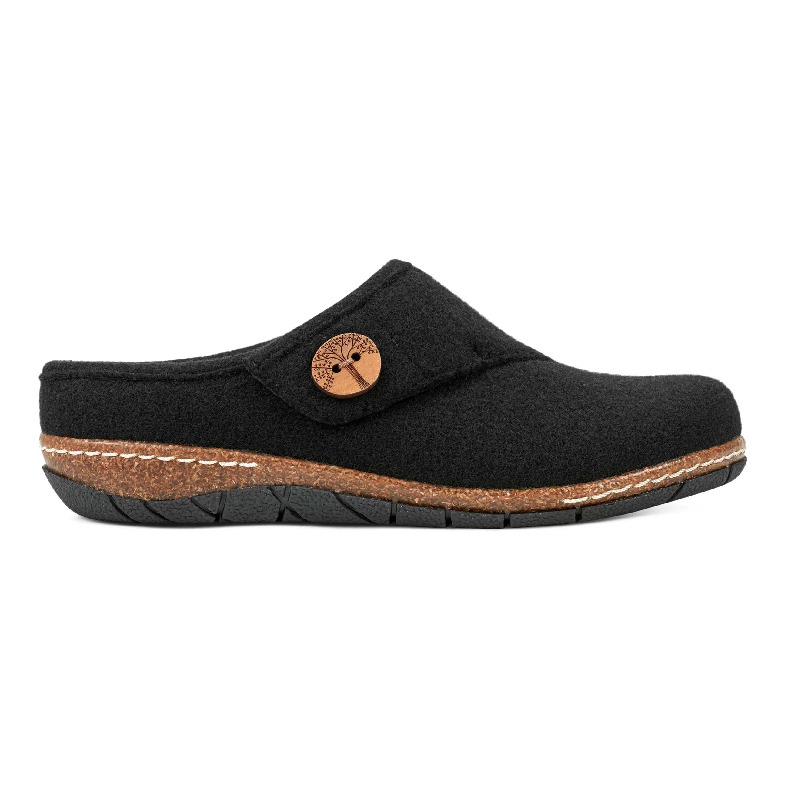 Training Mode Ezra Round Toe Casual Slip-on Flat Clogs