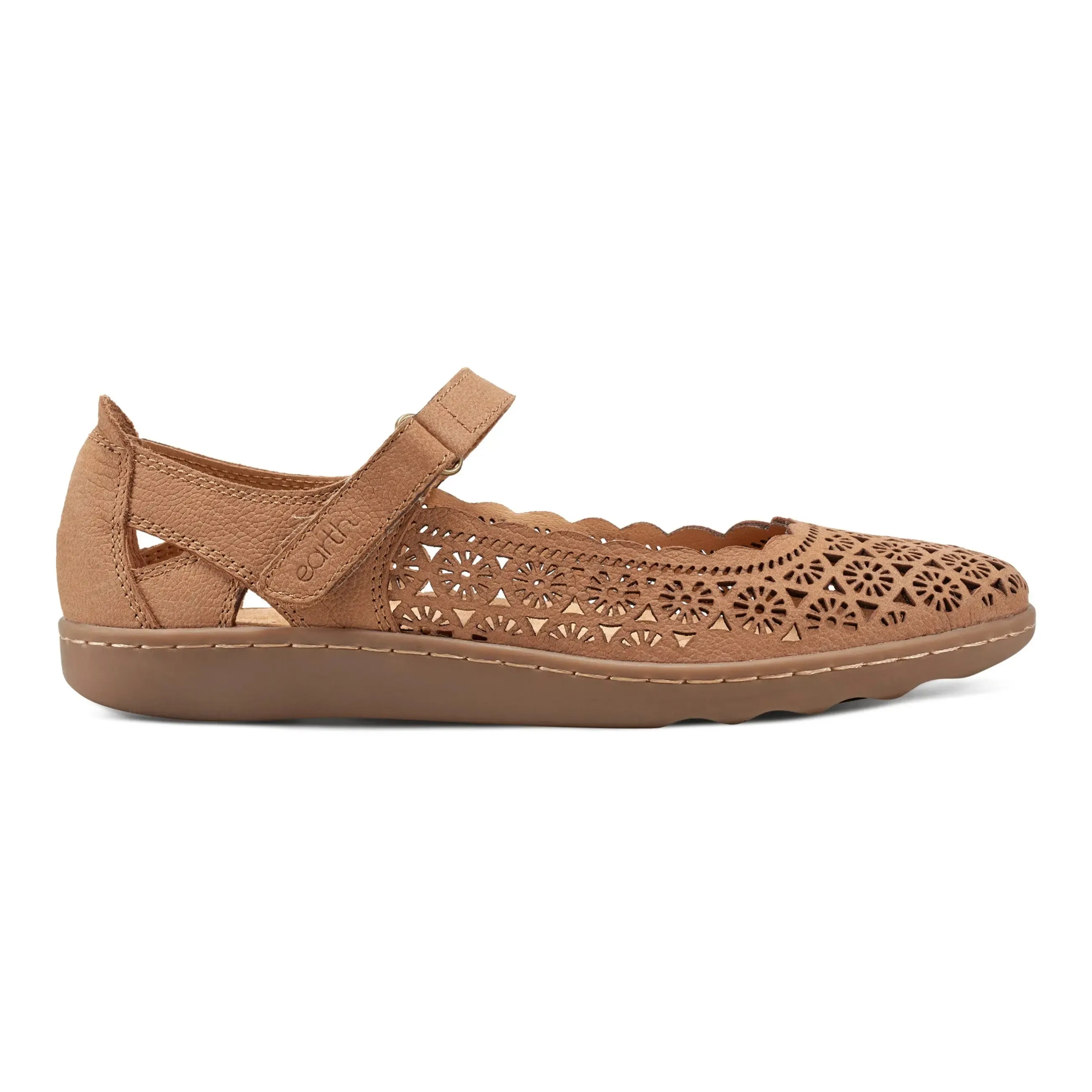 Impact Resistance Lady Perforated Slip-On Ballet Flat