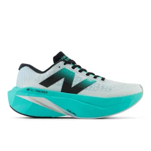 Adjustable Fit WOMEN'S FUELCELL SUPERCOMP TRAINER V3 - B - W4 WHITE/CYBER JADE