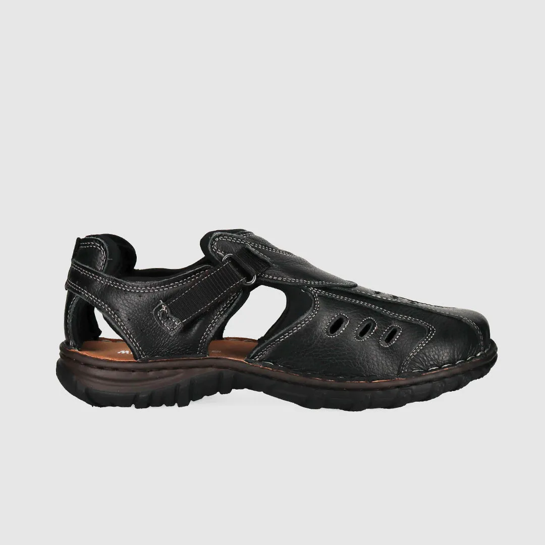 Walk Control Trendy Summer Shoes Pillar Sandals Black Support Line