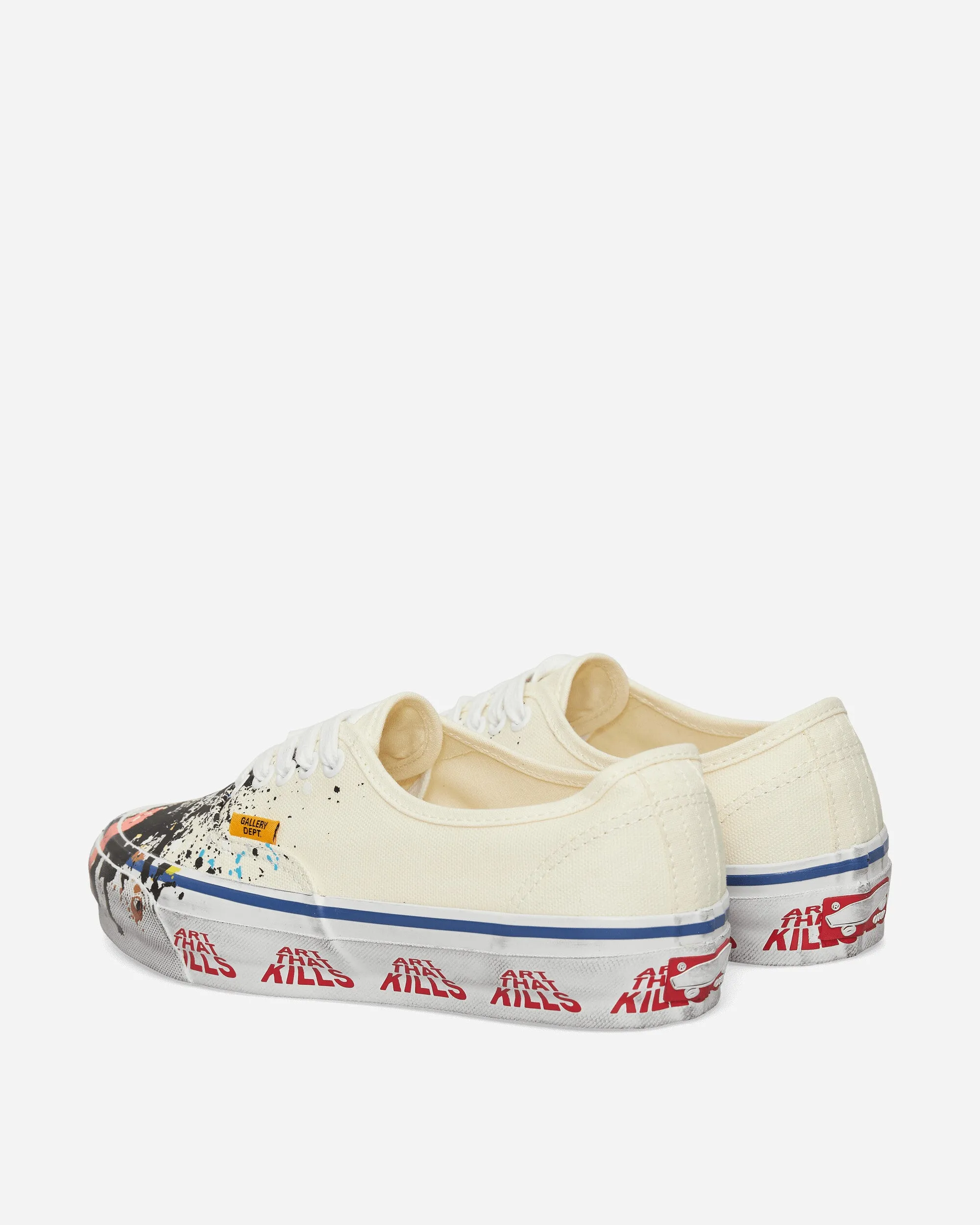 Street Fit Gallery Dept. Authentic Reissue 44 Sneakers Canvas Paint