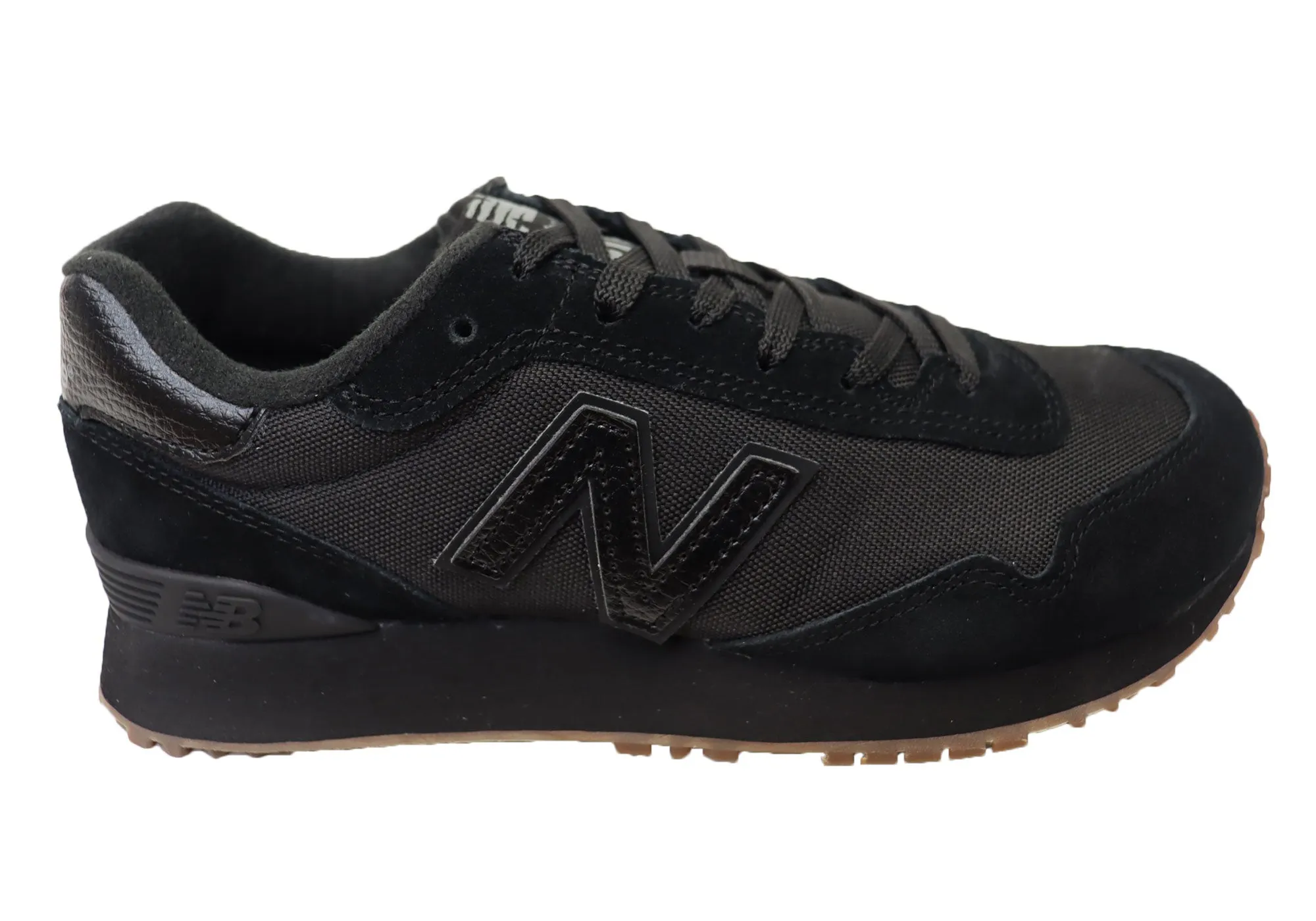New Balance Womens 515 Slip Resistant Comfortable Leather Work Shoes Forest Jog