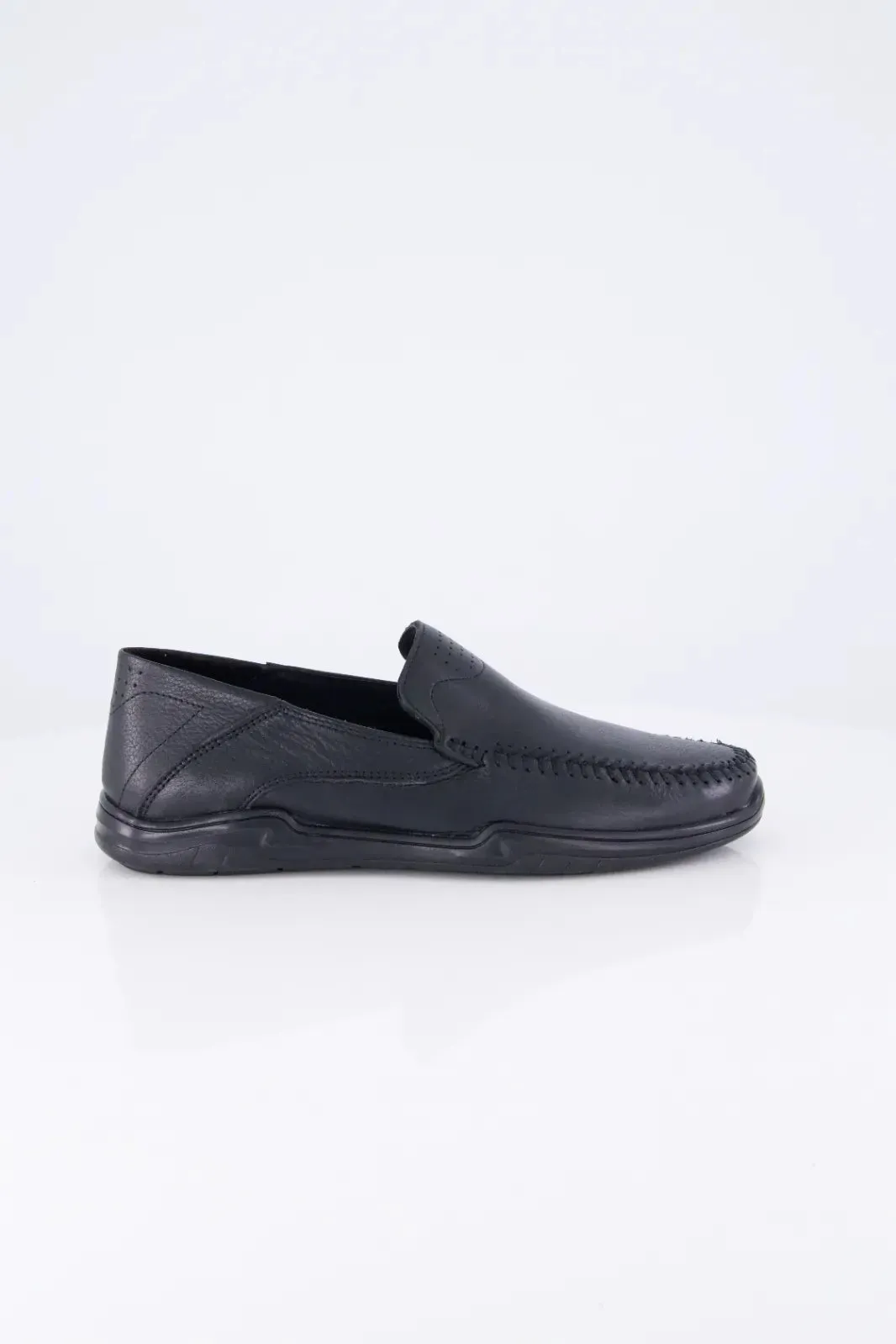 Plain Finish View Stop Men's Moccasins US-PN-4302