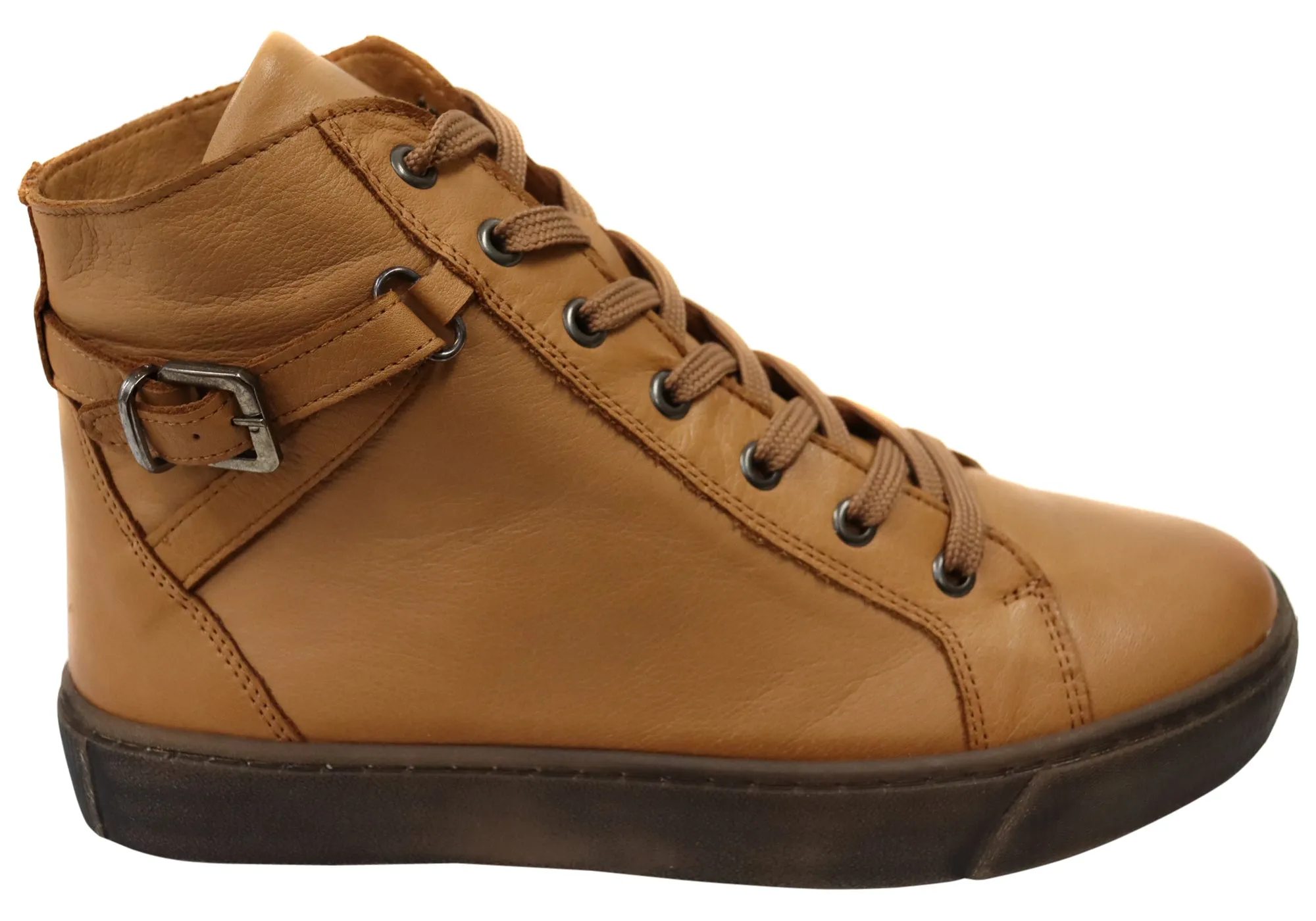Seamless Comfort Rough Terrain Long Walks Orizonte Camora Womens European Comfortable Leather Ankle Boots