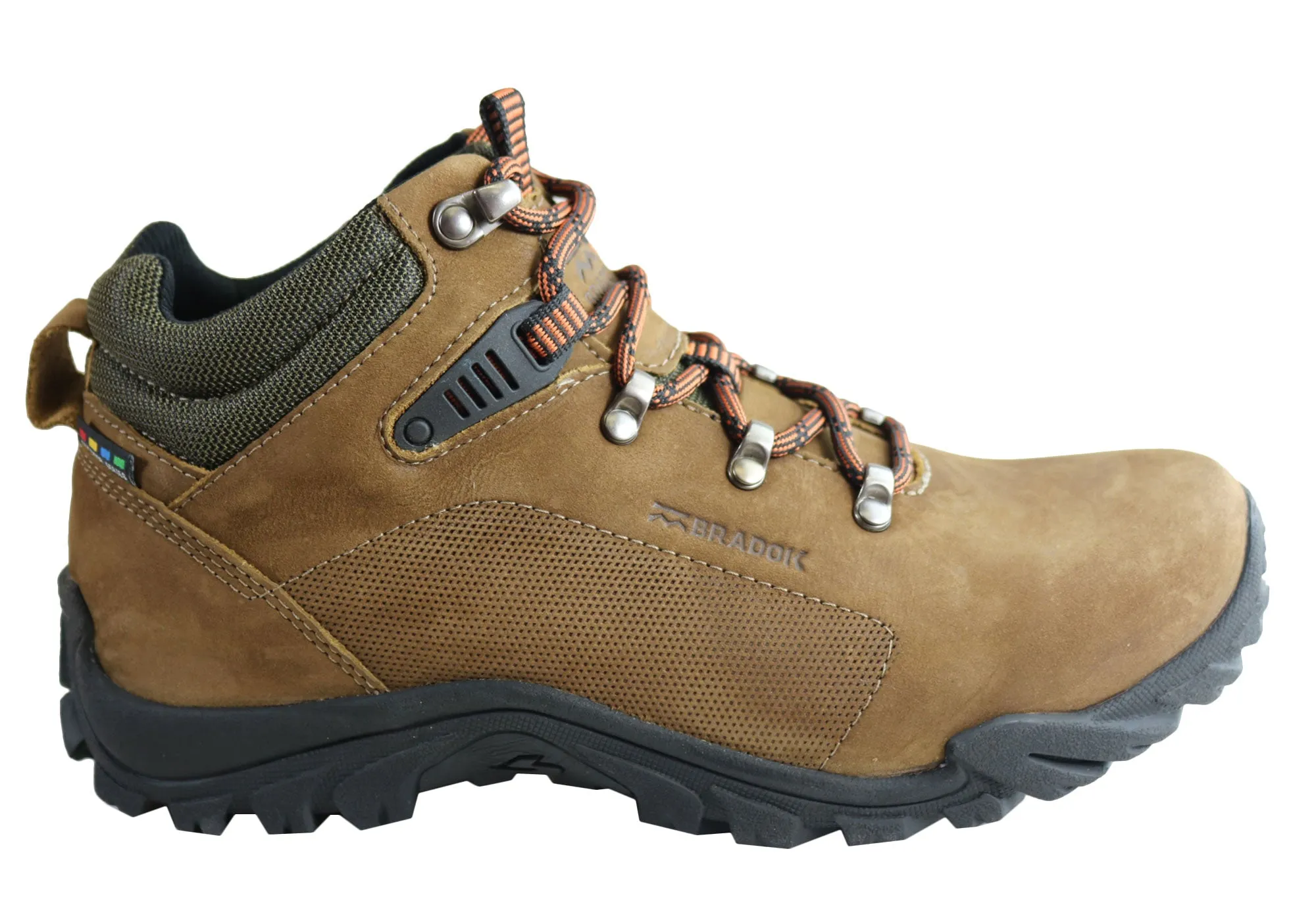 Bradok Zion M Mens Comfortable Leather Hiking Boots Made In Brazil Outdoor Look