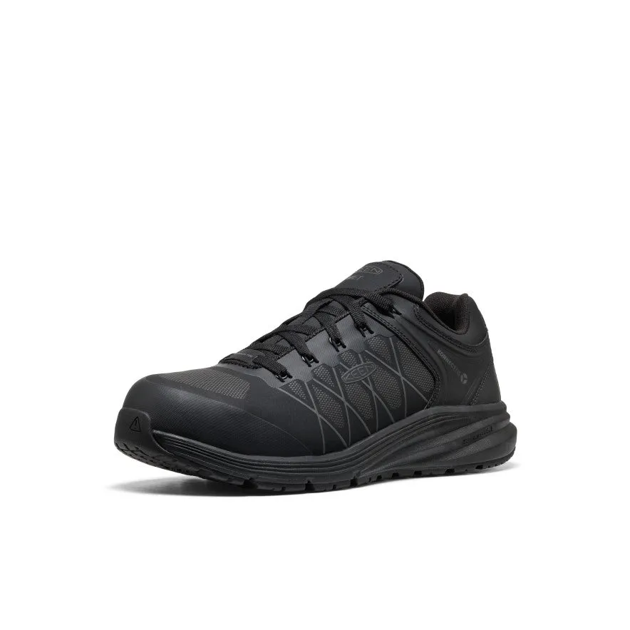 Men's Vista Energy XT Work Sneaker INT MET (Carbon Toe)  |  Black/Magnet Silk Feel Non Slip Office Workers