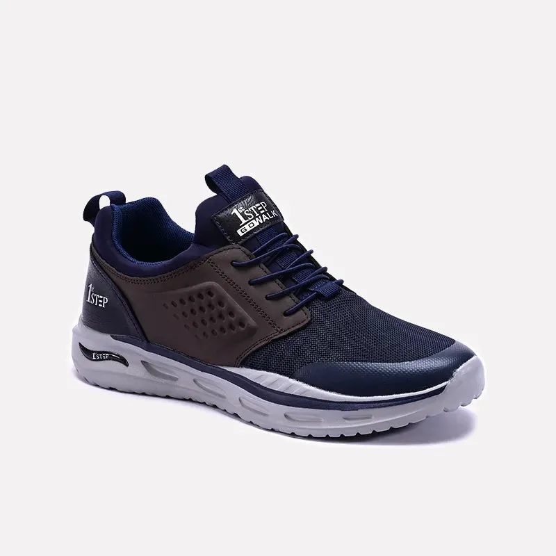 Speed Focus Stealth Blue Sneaker Shoes 0120537