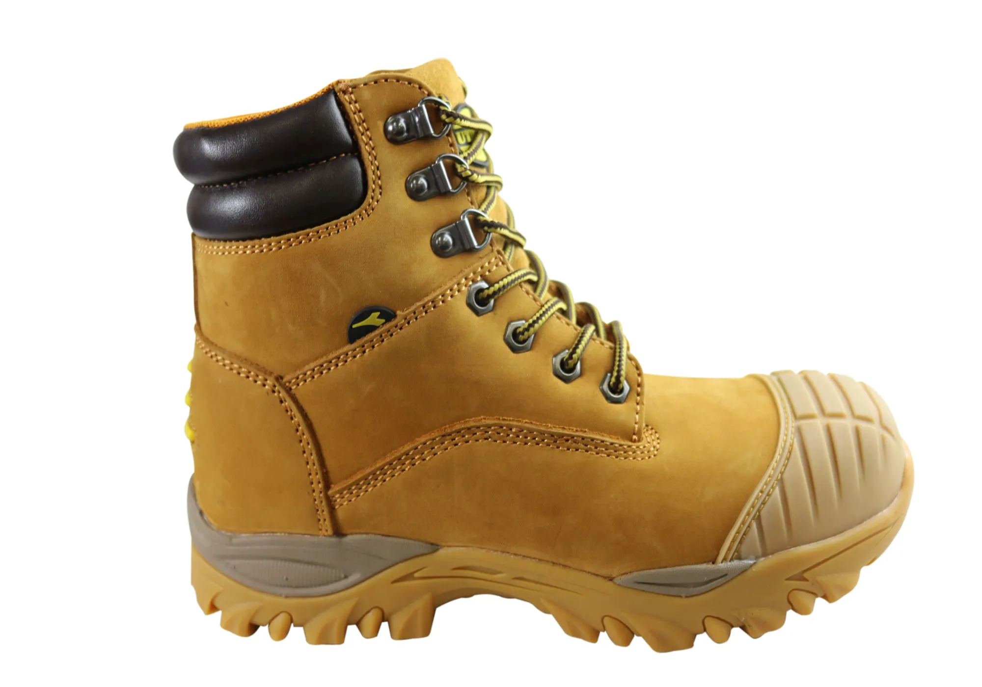 Diadora Mens Craze Comfortable Composite Toe Safety Work Boots Padded Interior Rough Terrain