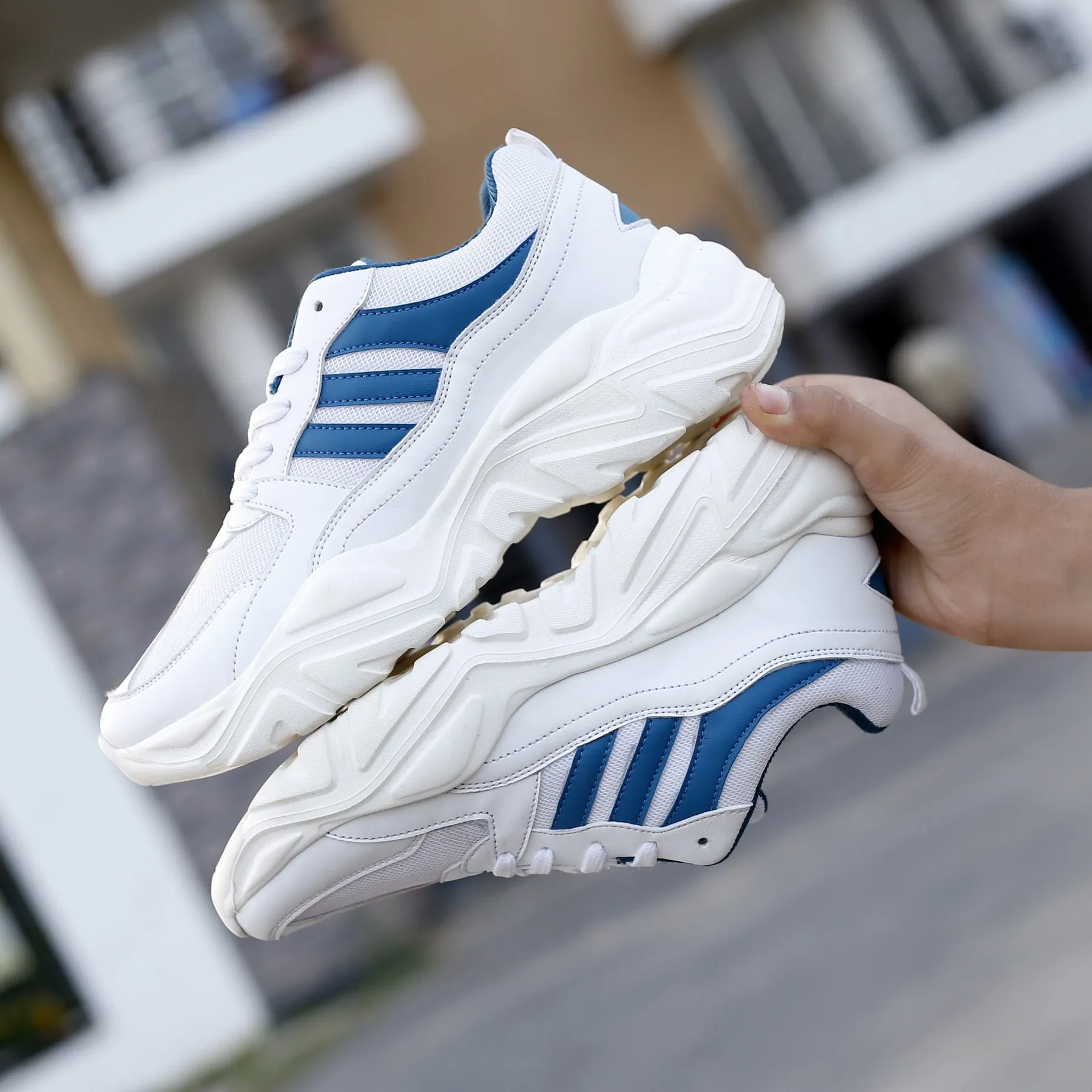 Fast Track Ventilated Mesh Travel Enthusiasts Bacca Bucci PENELOPE Women Chunky Sneakers