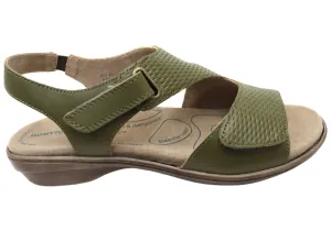 Homyped Avril Womens Supportive Comfortable Leather Sandals Trendy Flip-flops
