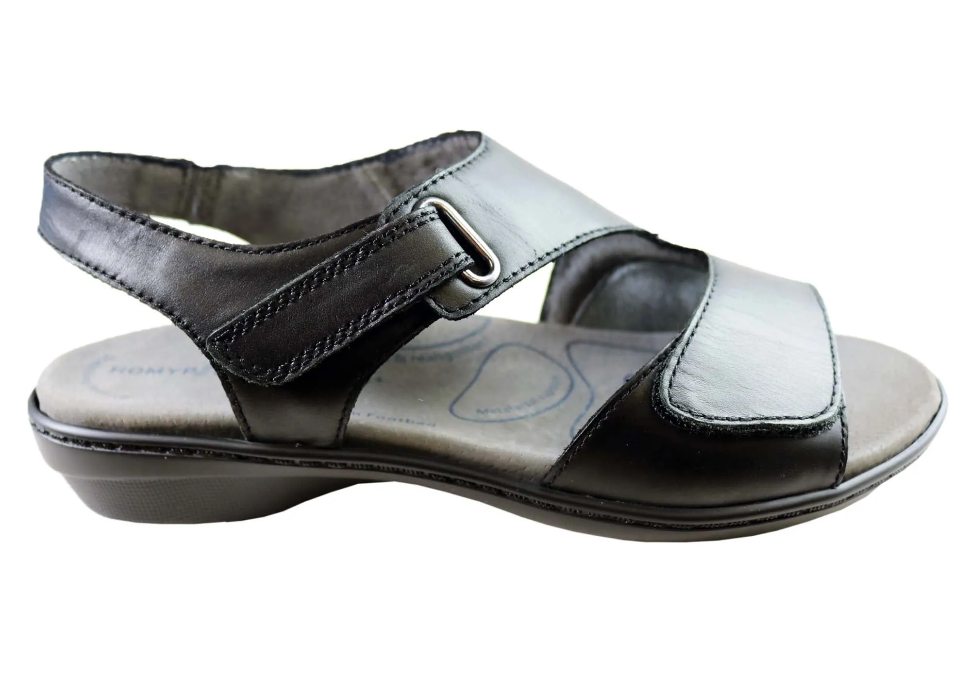Homyped Avril Womens Supportive Comfortable Leather Sandals Comfortable Footwear