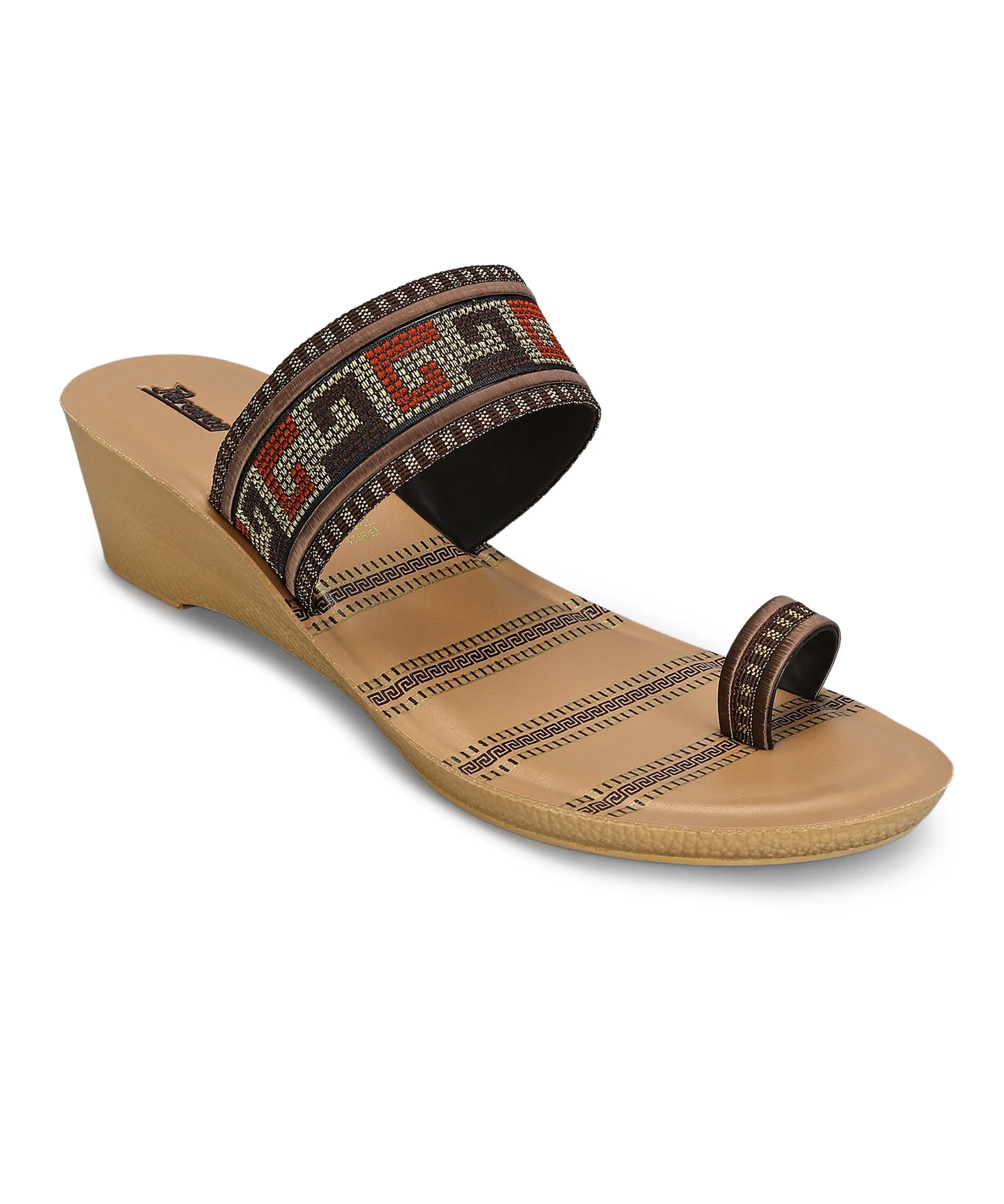 Shore Play Thong Paragon Women's Trendy Wedge Heel Sandals with Cushioned Sole and Sturdy Construction for Everyday Use
