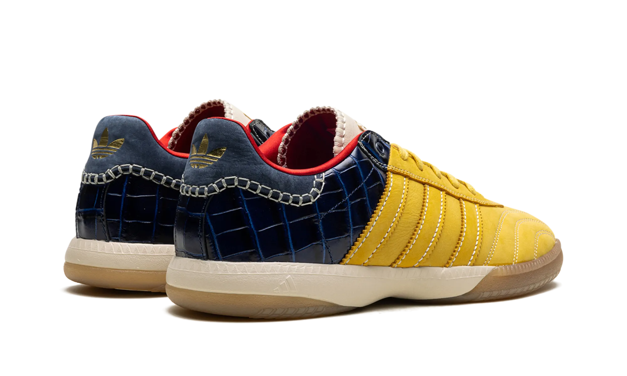 Kind Glow Samba Millenium "Wales Bonner - Fade Gold / Navy Croc"