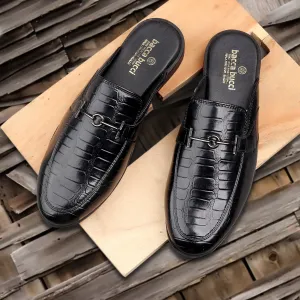 MachineWashable Bacca Bucci Men's NOVA Mules Clogs Open back Loafers with Comfortable Memory Insoles