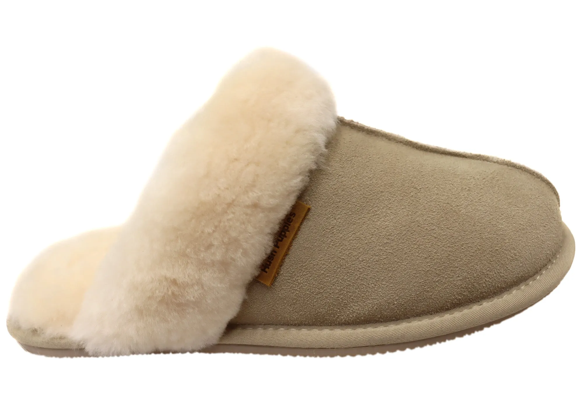 Beach Ready Easy To Slip Hush Puppies Cushy Womens Comfortable Open Back Slippers