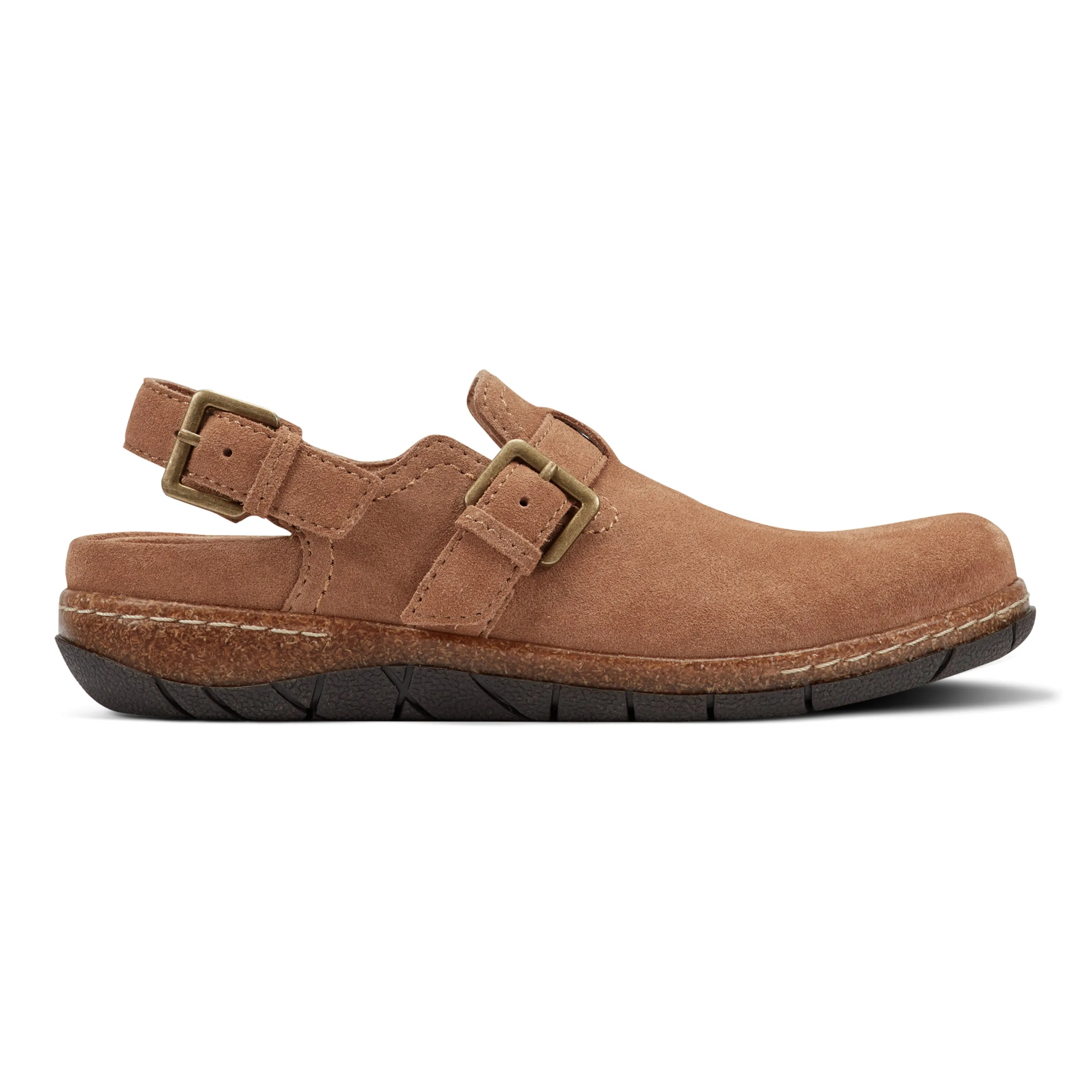 Elmonte Round Toe Slingback Clogs Arch Support Daily Walk Flexible Design