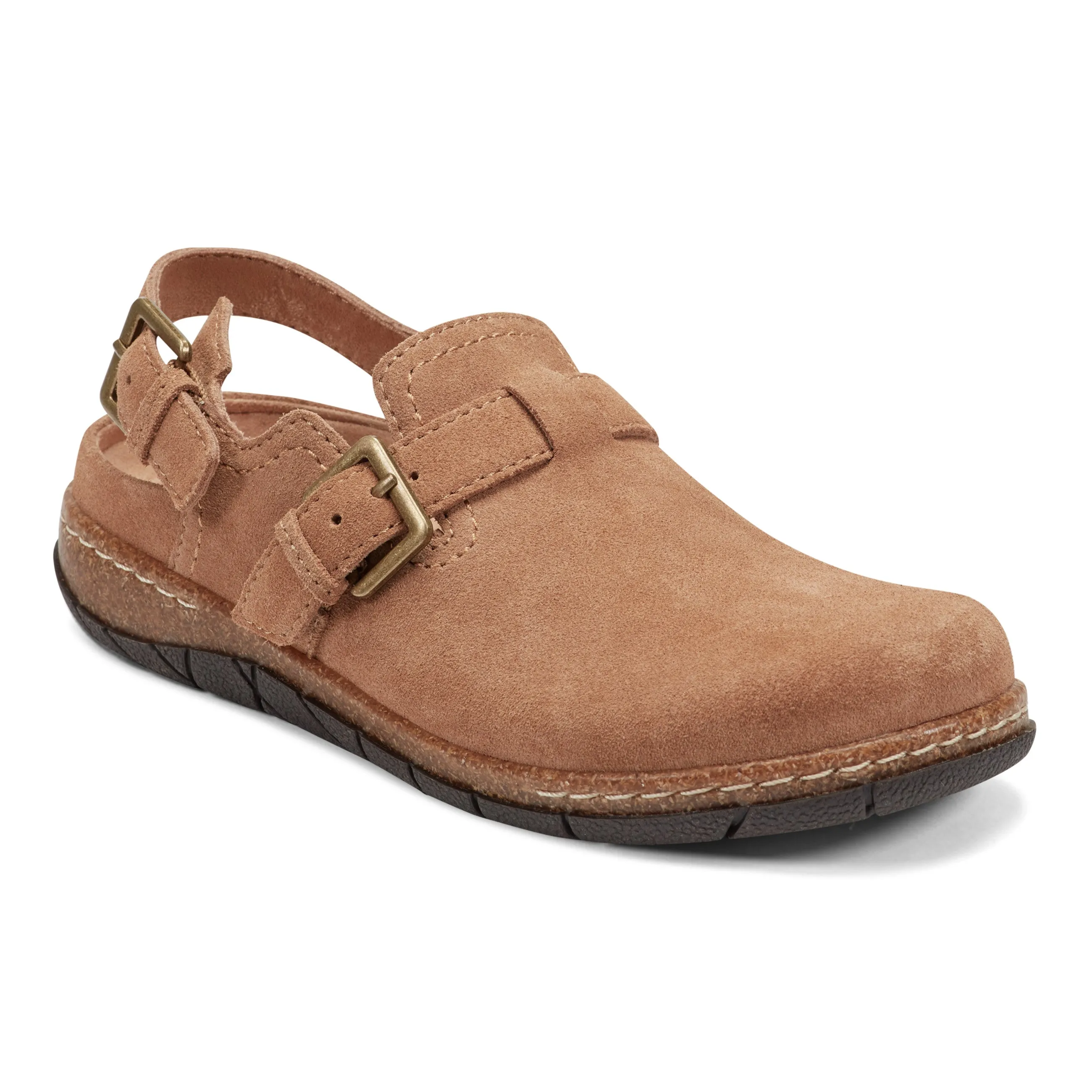 Elmonte Round Toe Slingback Clogs Nature Walk Sky Light