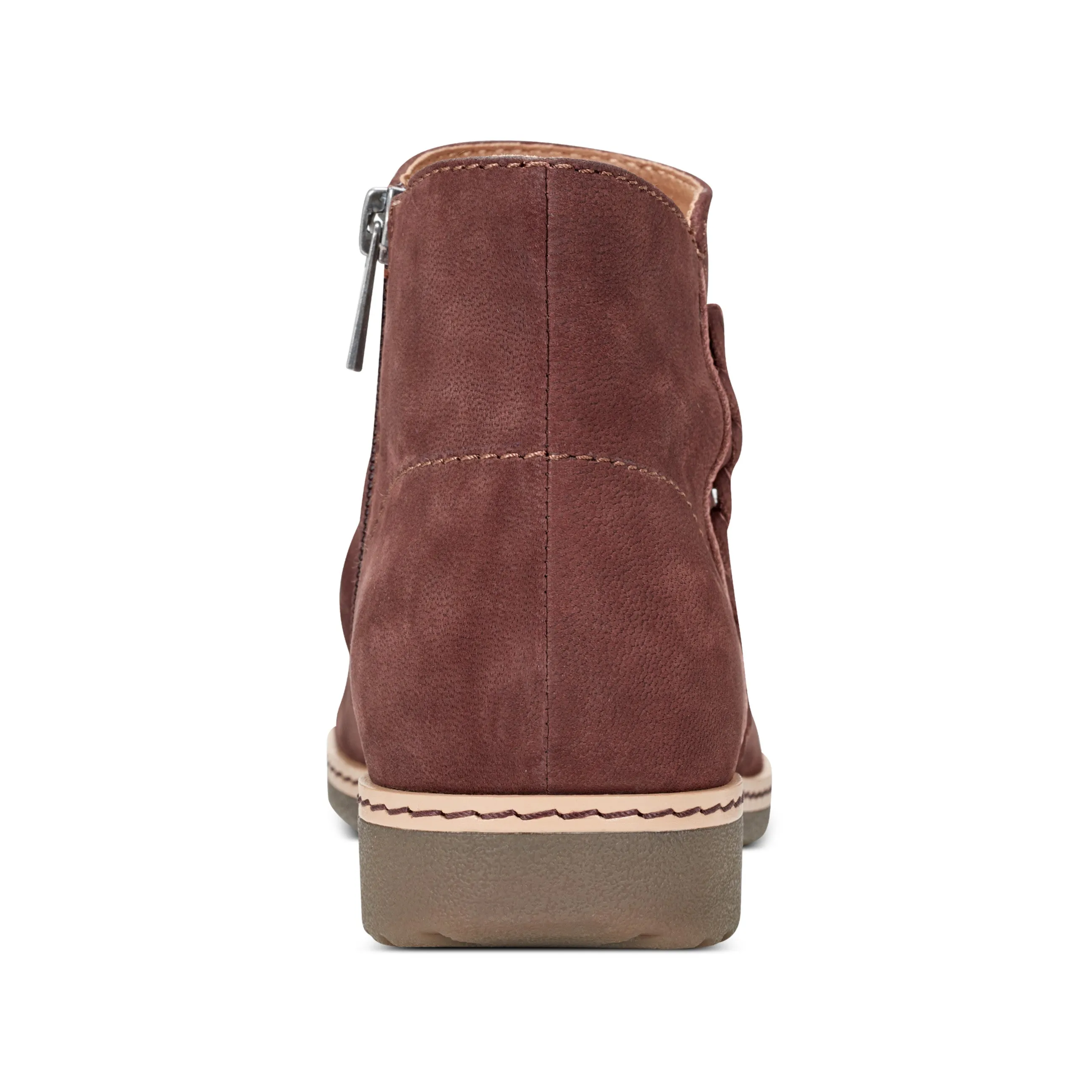 Padded Quick Fit Hilaree Water Repellent Round Toe Ruched Casual Booties