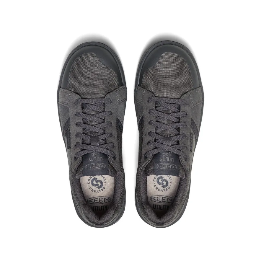 Men's Kenton ESD Work Shoe (Carbon Toe)  |  Magnet/Steel Grey Summer Base material