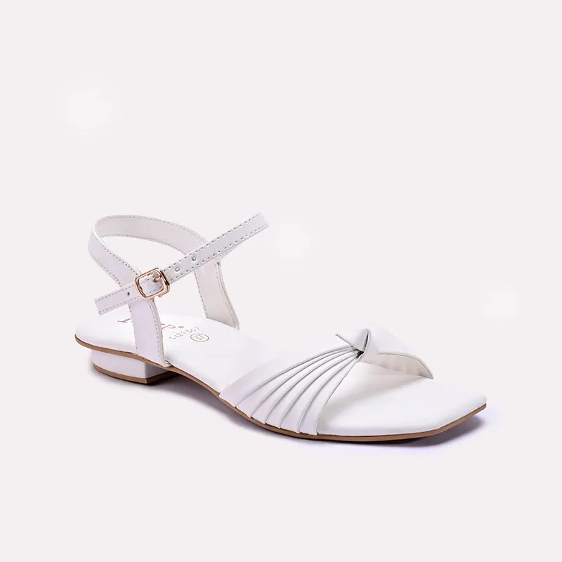 Womens White Casual Sandals 0421357 Indoor Gift Easy