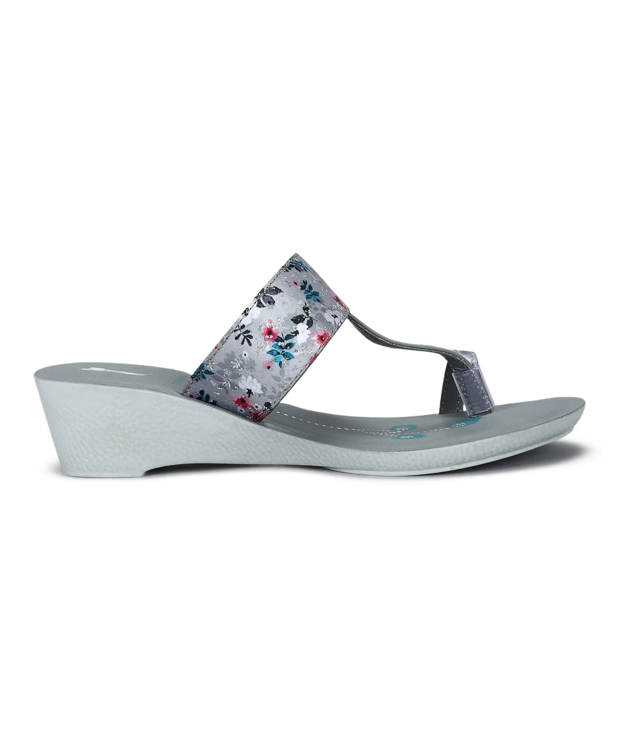 Morning Light Urban Chill Paragon Women's Slip On Wedges Grey Sandal | Durable Dailywear Sandals