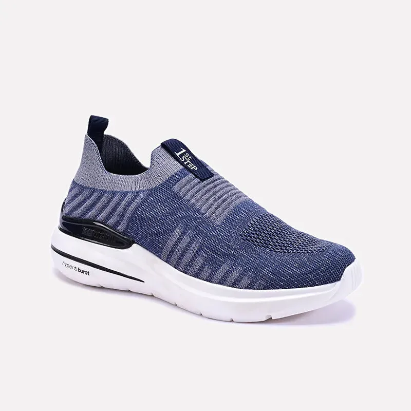 Echo Blue Slip On Sneakers 0120507 Flat Comfort Sneaker Deodorizer