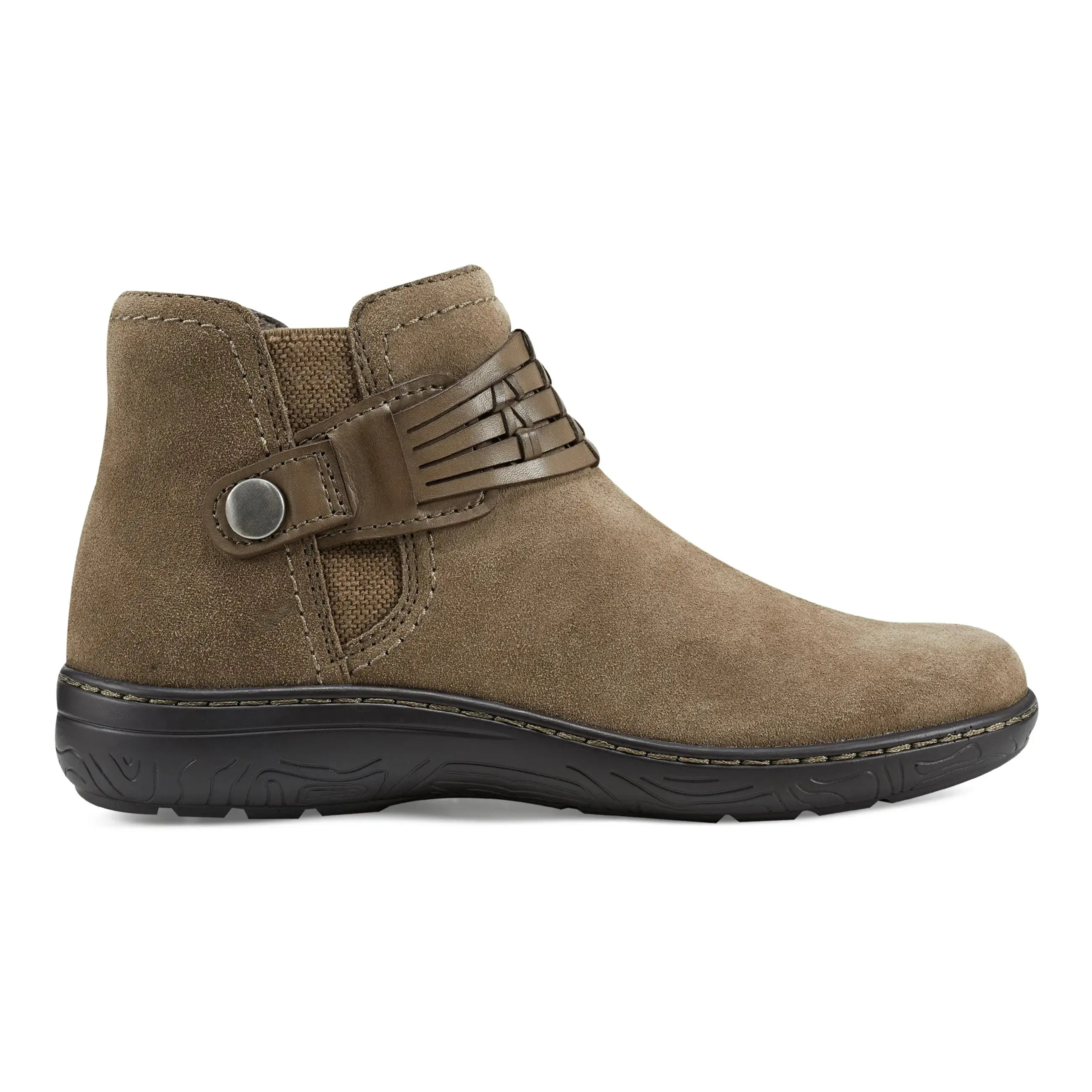 Forest Path Angel Mood Synal Flat Casual Booties