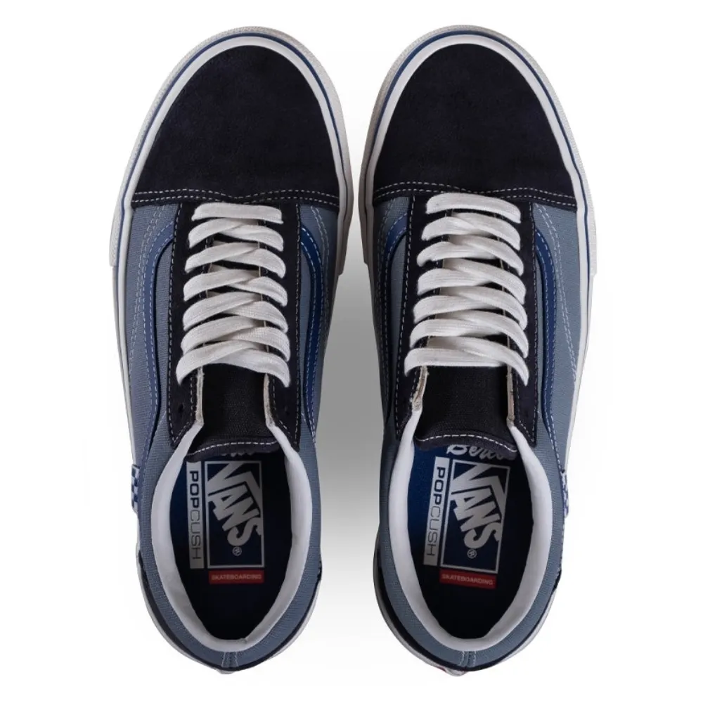 Night Glow Vans Skate Old Skool Elijah Berle Vintage Blue