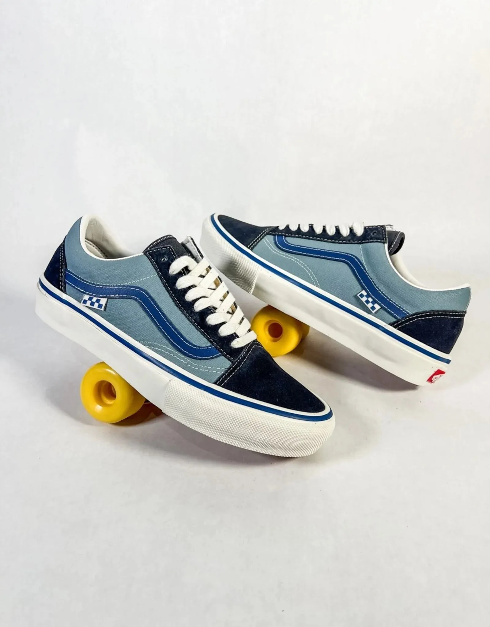 Hill Tough Vans Skate Old Skool Elijah Berle Vintage Blue