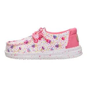Wendy Toddler Ice Cream Social - White/Multi Sporty Appearance Statement flair