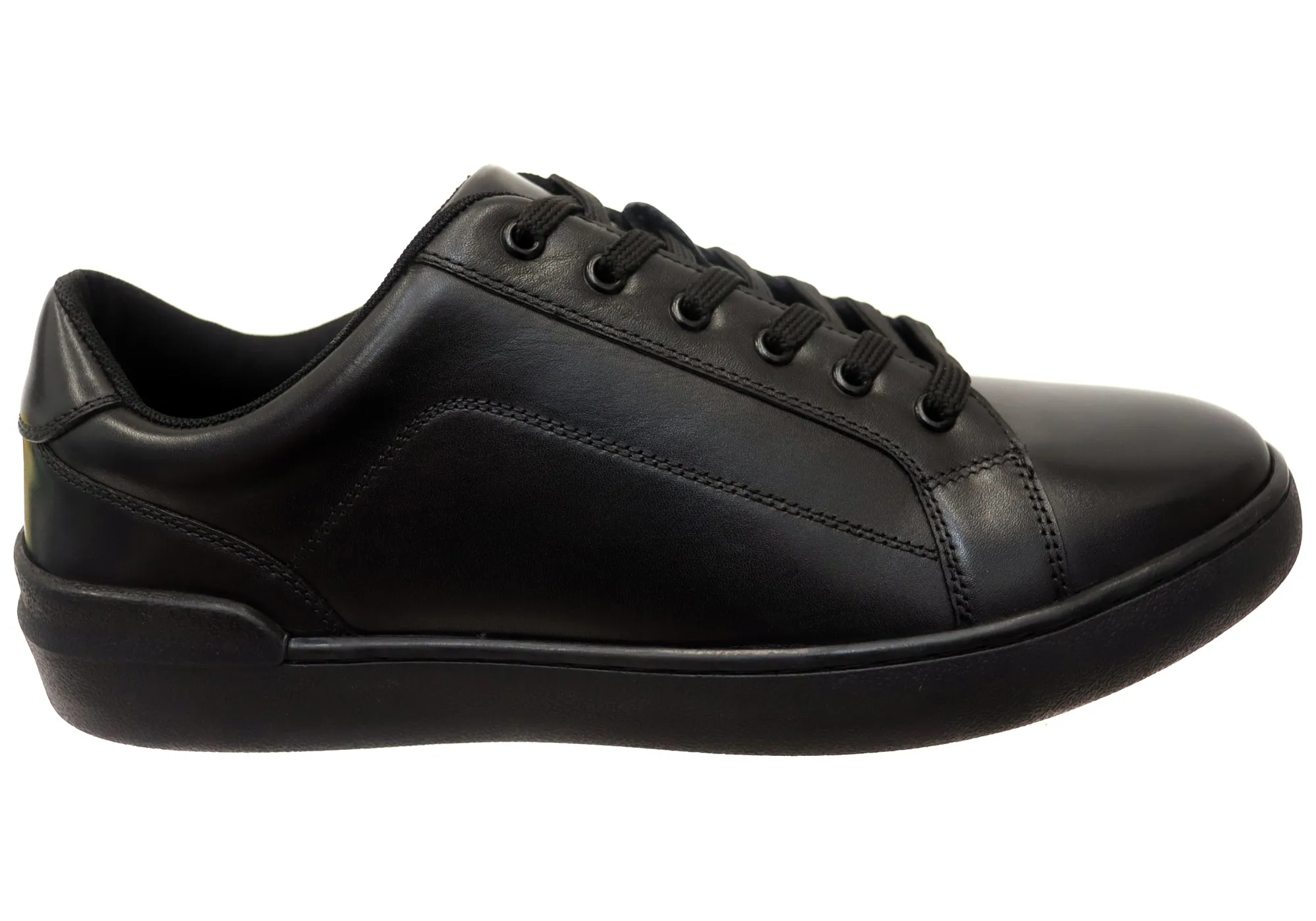 Run Style Cross Motion Florsheim Mens Leather EE Extra Wide Ranger Lace Up Comfort Shoes