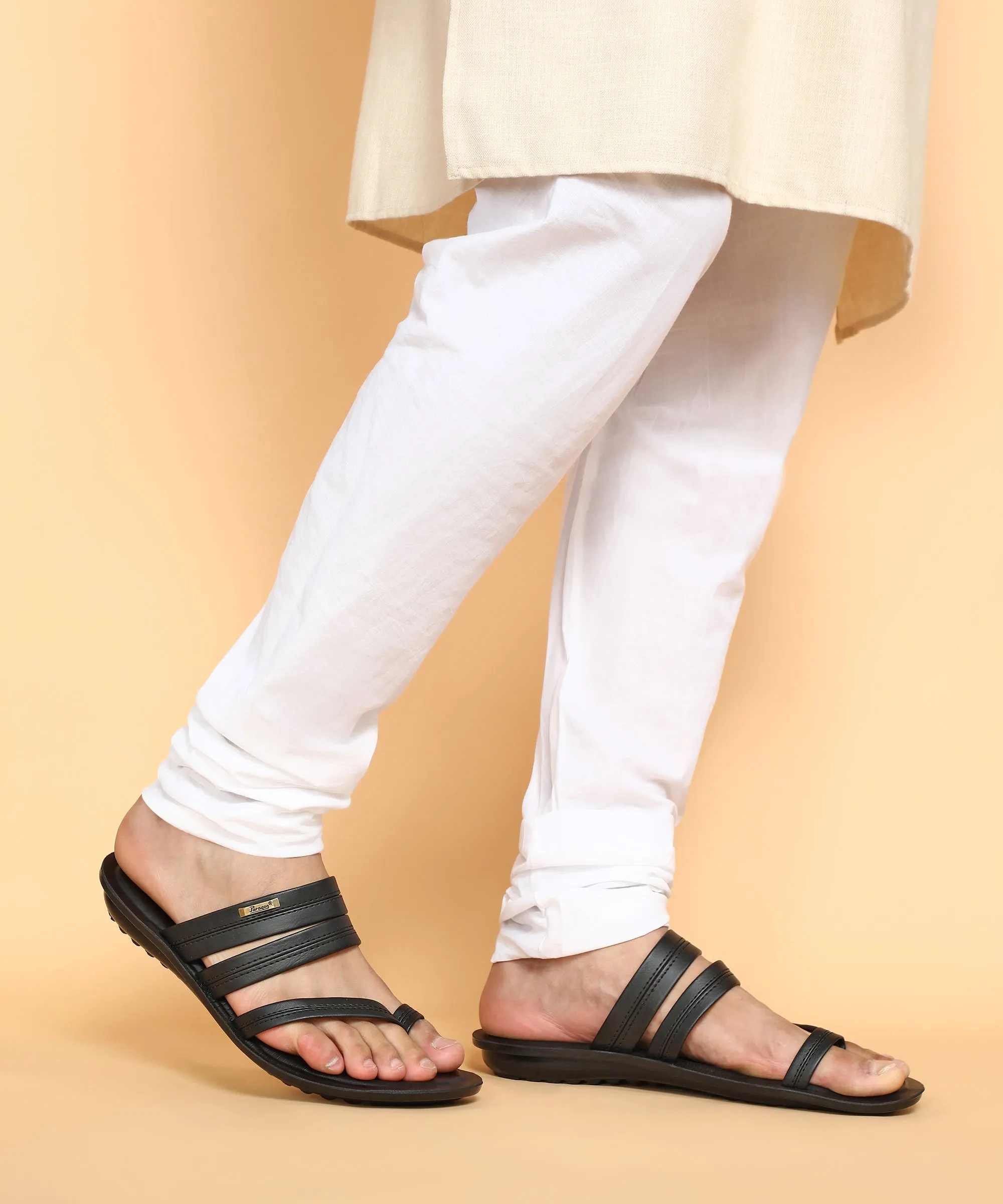 Paragon PUK2224G Men Stylish Sandals | Comfortable Sandals for Daily Outdoor Use | Casual Formal Sandals with Cushioned Soles Strap Adjustable Comfort