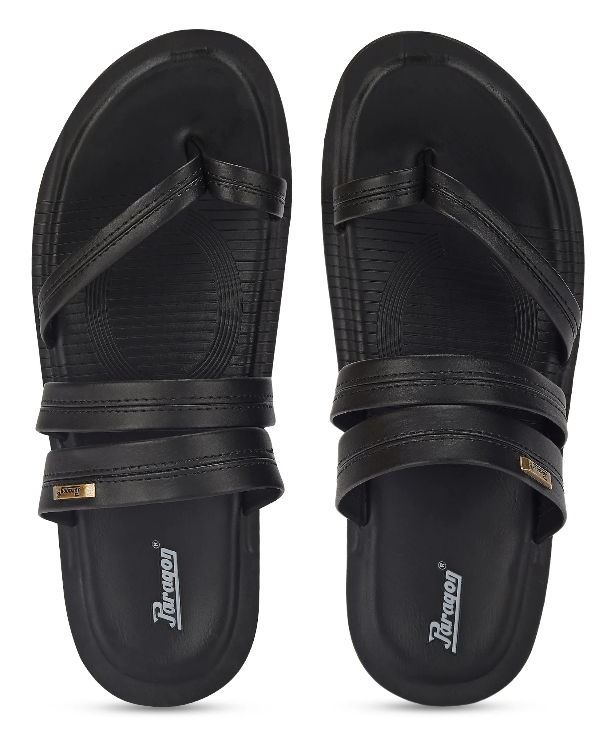 Paragon PUK2224G Men Stylish Sandals | Comfortable Sandals for Daily Outdoor Use | Casual Formal Sandals with Cushioned Soles Comfortable Footwear for Beach