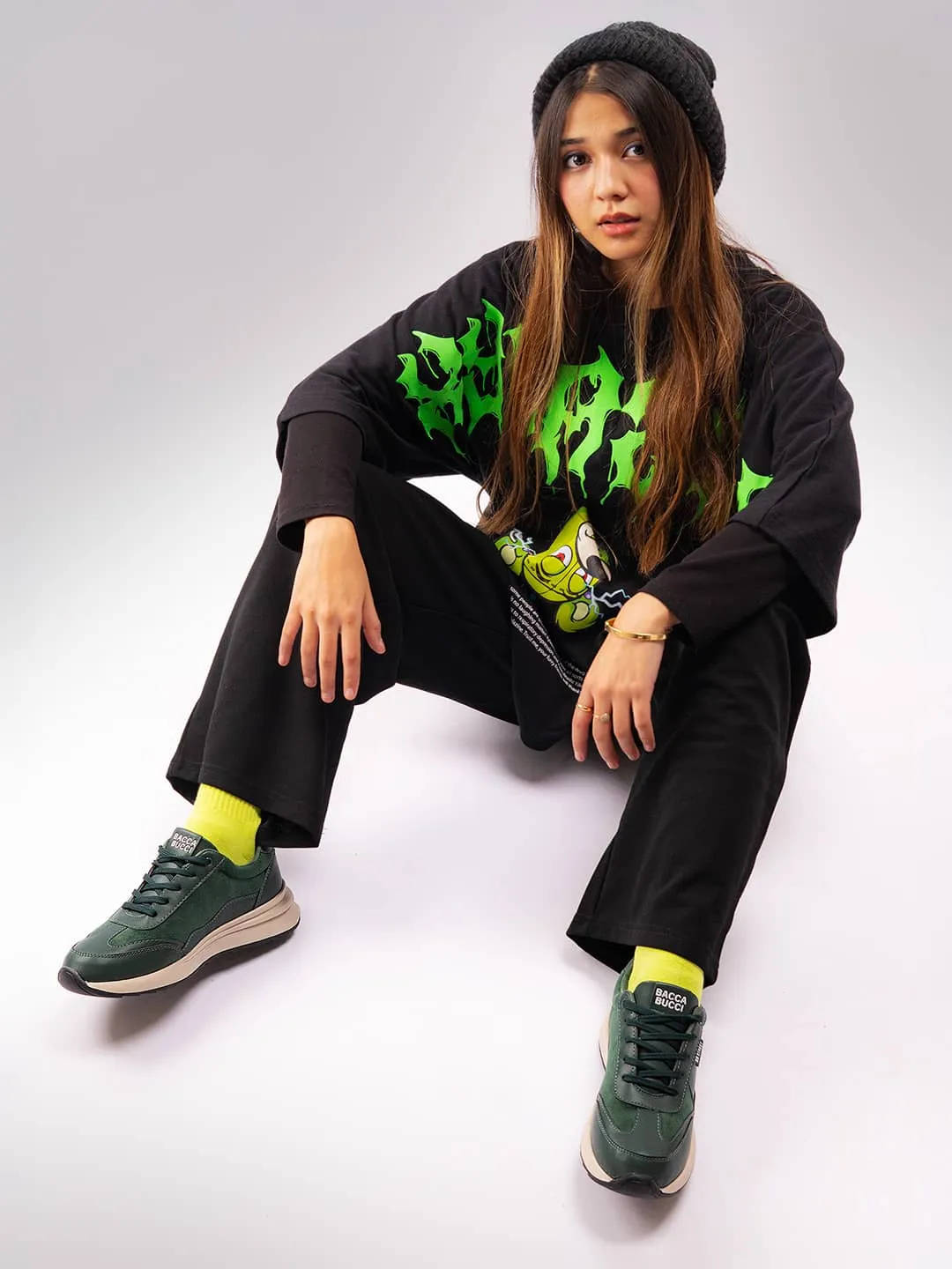 Cold Tone Mono Style Bacca Bucci TAMRA Low-Top Women's Sneakers
